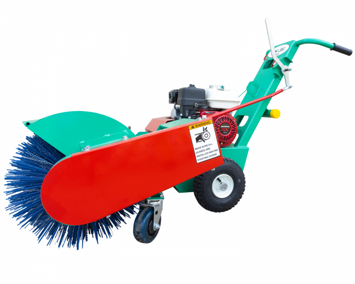 36” Wide Path Power Broom with Poly/Steel Broom Atlantic Equipment